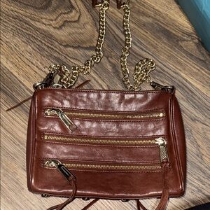 Rebecca Minkoff Leather Chain Strap Bag
